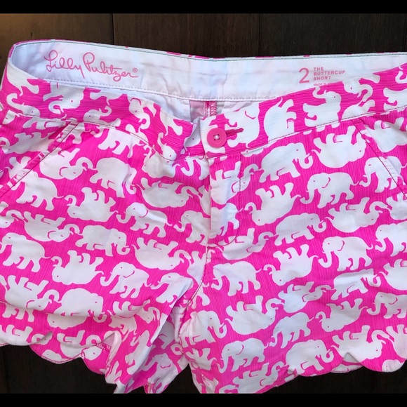 Lilly Pulitzer Tusk in Sun Buttercup Short - Picture 2 of 3